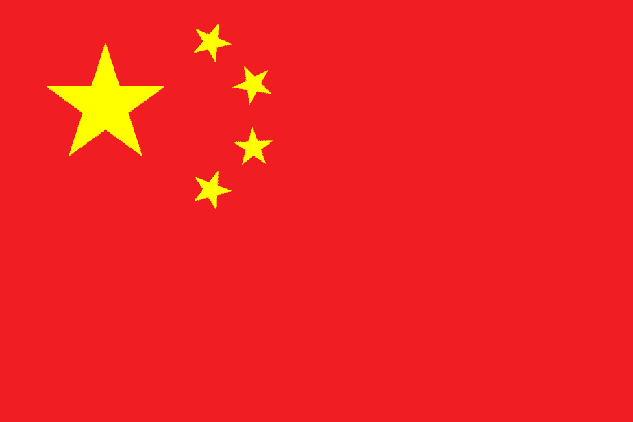 Website Localization for Chinese Market - Colors of Chinese Flag