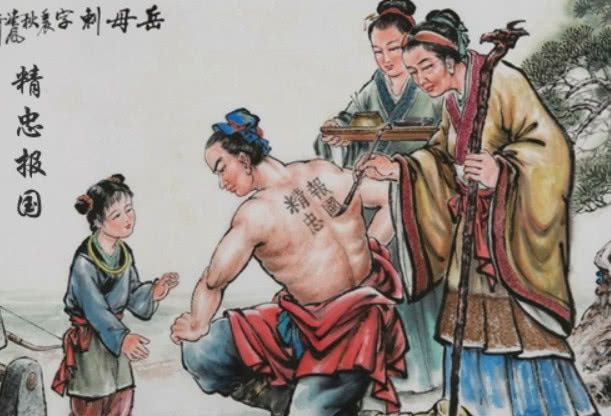 Chinese Tattoo Translation Yuefei Serve the Country with Ultimate Loyalty