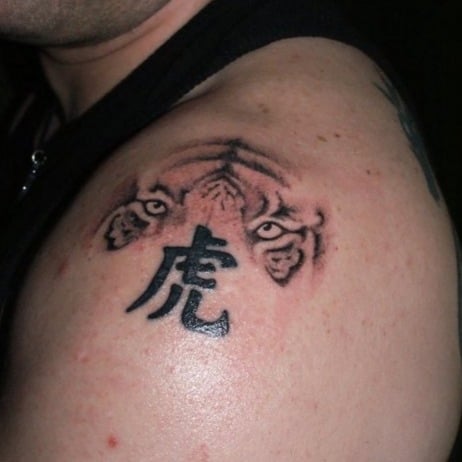 Chinese Zodiac Tattoos - Tiger